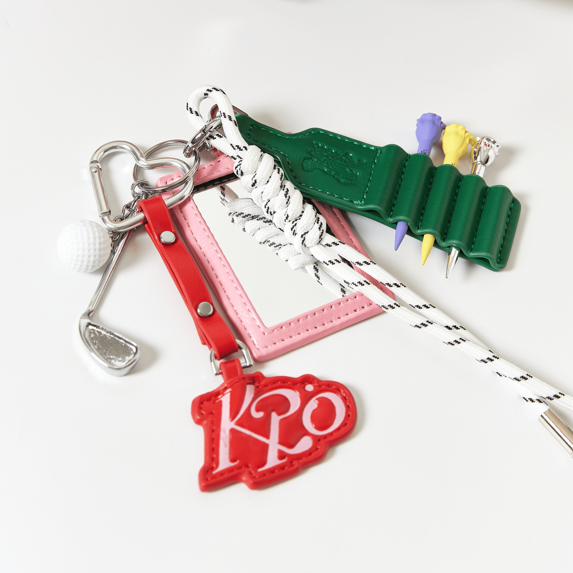 Keypote Golf Purse Red - Erthe Golf