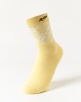 Keypote Women's Lace Sport Socks - Yellow - Erthe Golf