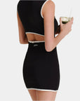 Keypote Black Sleeveless Dress - Erthe Golf