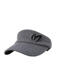 Master Bunny Edition Women's Fur Visor - Grey - Erthe Golf