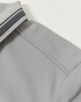 Keypote Long Sleeve Layered Polo Shirt - Grey - Erthe Golf