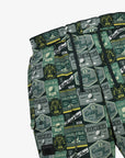 Golden Bear Unisex All - Over Printed Shorts Green - Erthe Golf
