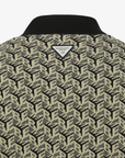 Master Bunny Edition Men's Zip Top - Oatmeal - Erthe Golf