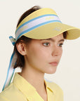 Keypote Yellow Classic Visor - Erthe Golf