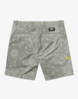 Yorf Golf Paisley Shorts Beige - Erthe Golf