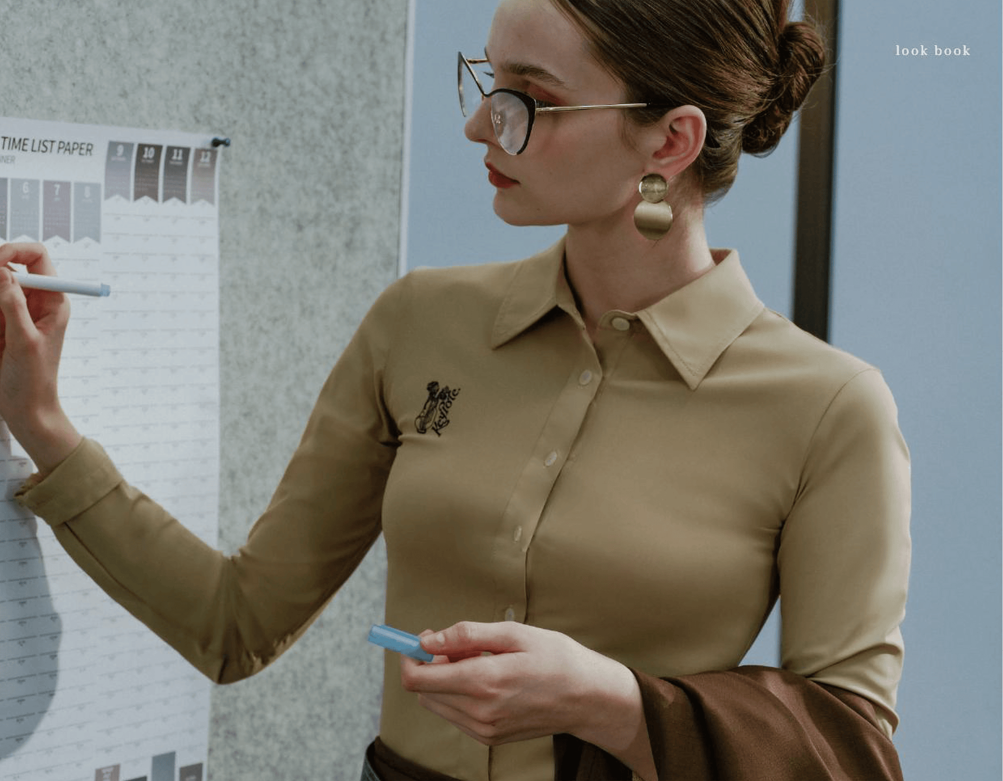 Keypote Women's Cropped Shirt - Beige - Erthe Golf