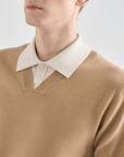 Lanvin Blanc Wool Blend Top - Erthe Golf