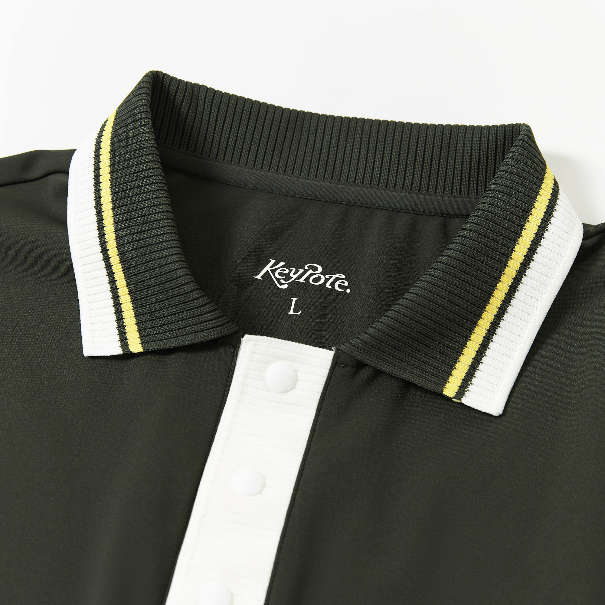 Keypote Long Sleeve Polo Shirt - Forest Green - Erthe Golf