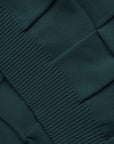 Pearly Gates Men's Jack Bunny Check Texture Knit Vest Green - Erthe Golf