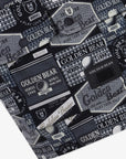 Golden Bear Unisex All - Over Printed Shorts Black - Erthe Golf