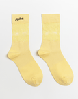 Keypote Women's Lace Sport Socks - Yellow - Erthe Golf