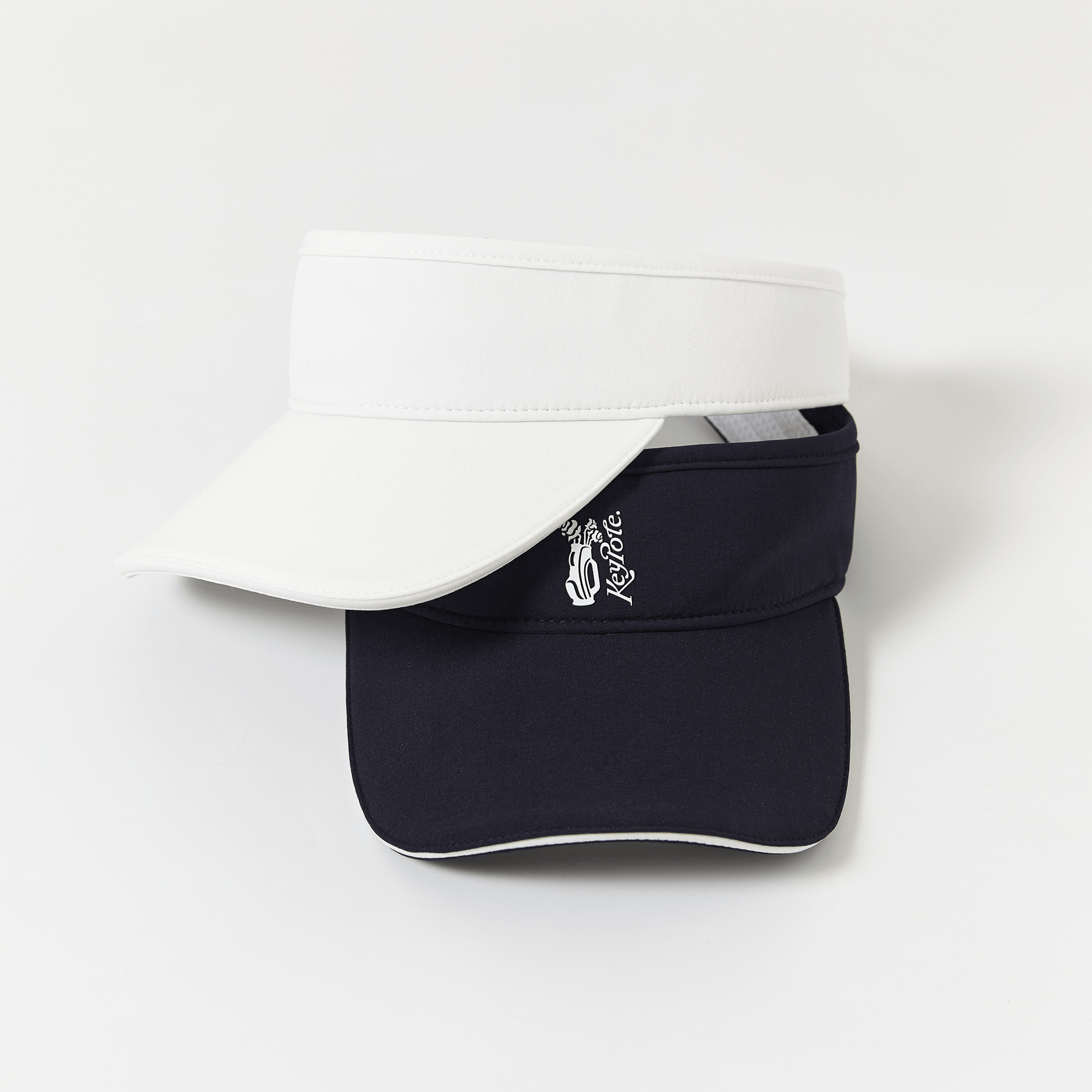 Keypote Golf Visor - White - Erthe Golf