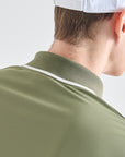 Lanvin Blanc Men's Polo - Green - Erthe Golf
