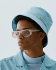 Keypote Bucket Hat Light Blue - Erthe Golf