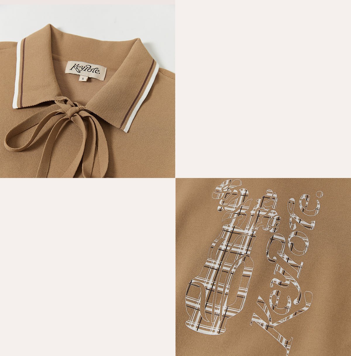 Keypote Navy Blue Shortsleeve Knit Polo - Erthe Golf