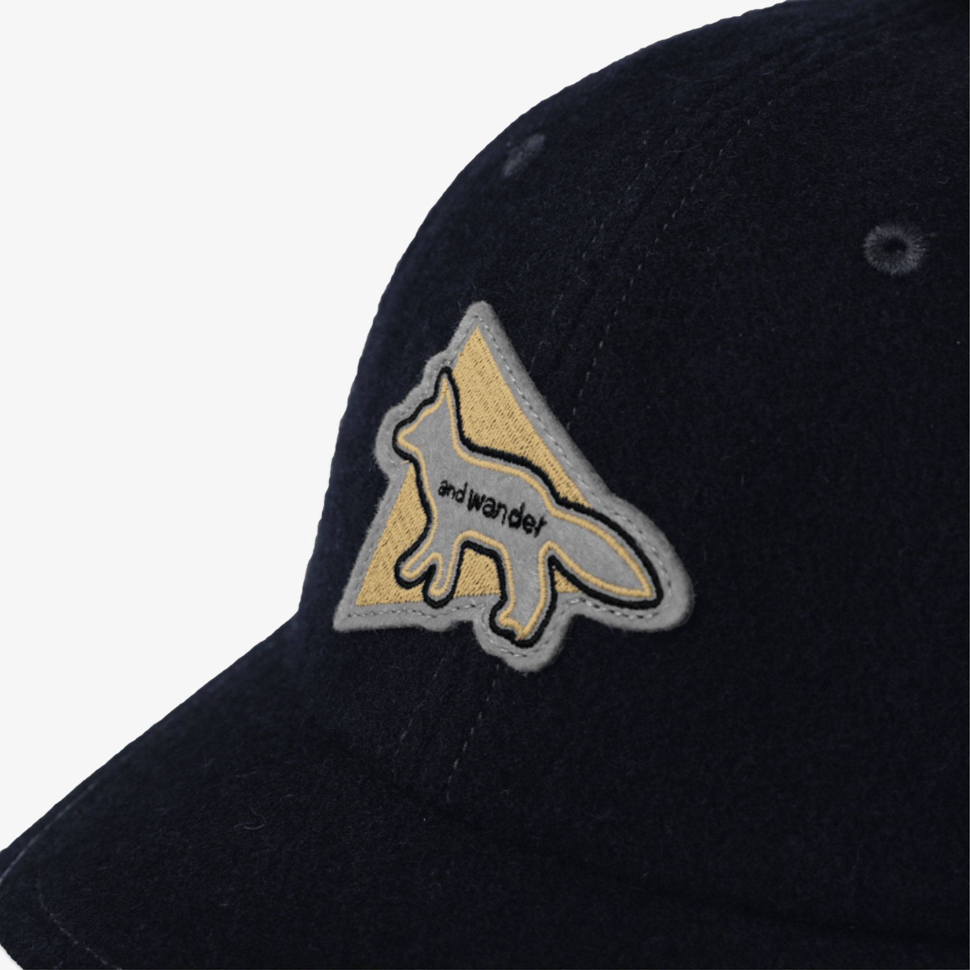 Maison Kitsune Knit Hat - Black - Erthe Golf
