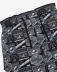 Golden Bear Unisex All-Over Printed Shorts Black