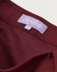 Keypote Women's Pleated Skort - Burgundy - Erthe Golf