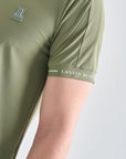 Lanvin Blanc Men's Polo - Green - Erthe Golf
