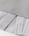 Keypote Long Sleeve Layered Polo Shirt - Grey - Erthe Golf