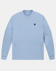 WAAC Detachable Sleeve Pullover Blue - Erthe Golf