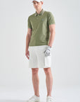 Lanvin Blanc Men's Polo - Green - Erthe Golf