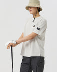 Golden Bear Unisex Essential Color T-shirt - Beige - Erthe Golf