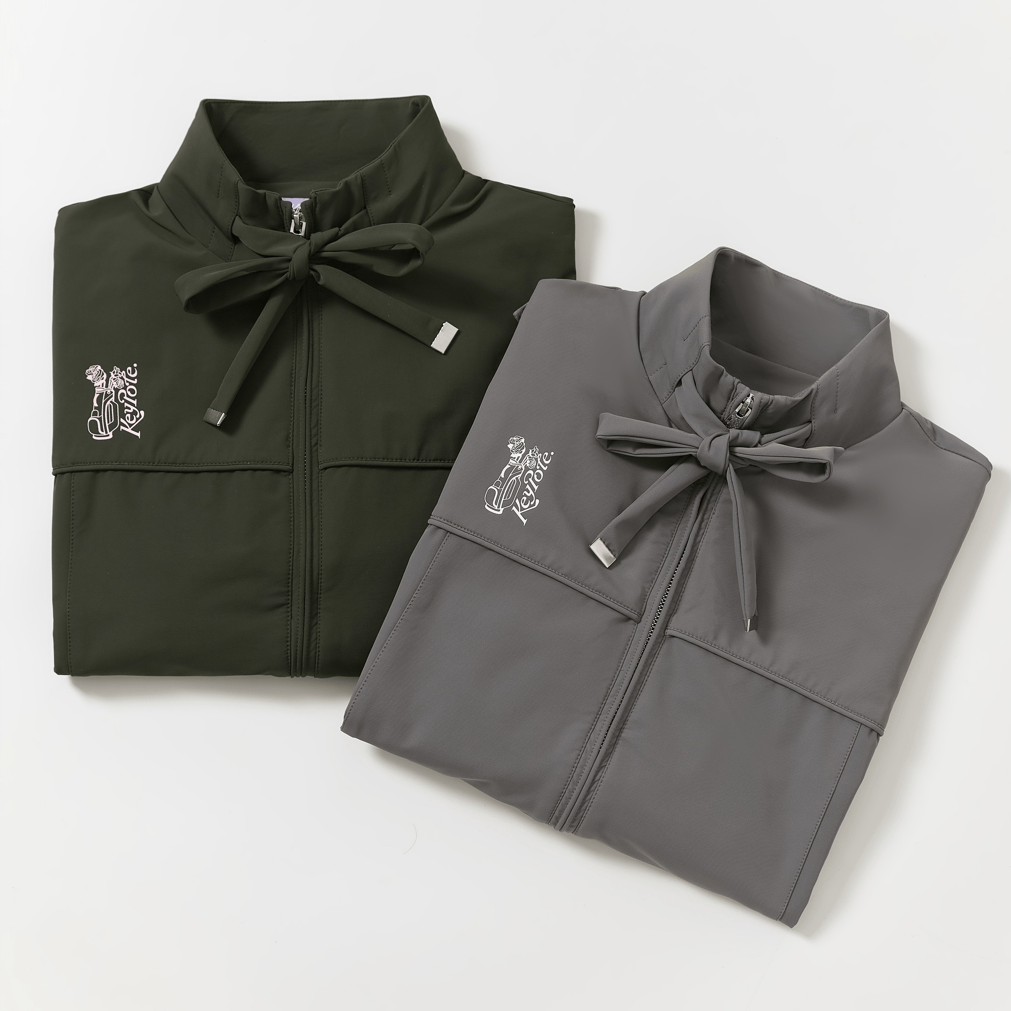 Keypote Women's Windproof Jacket - Grey - Erthe Golf