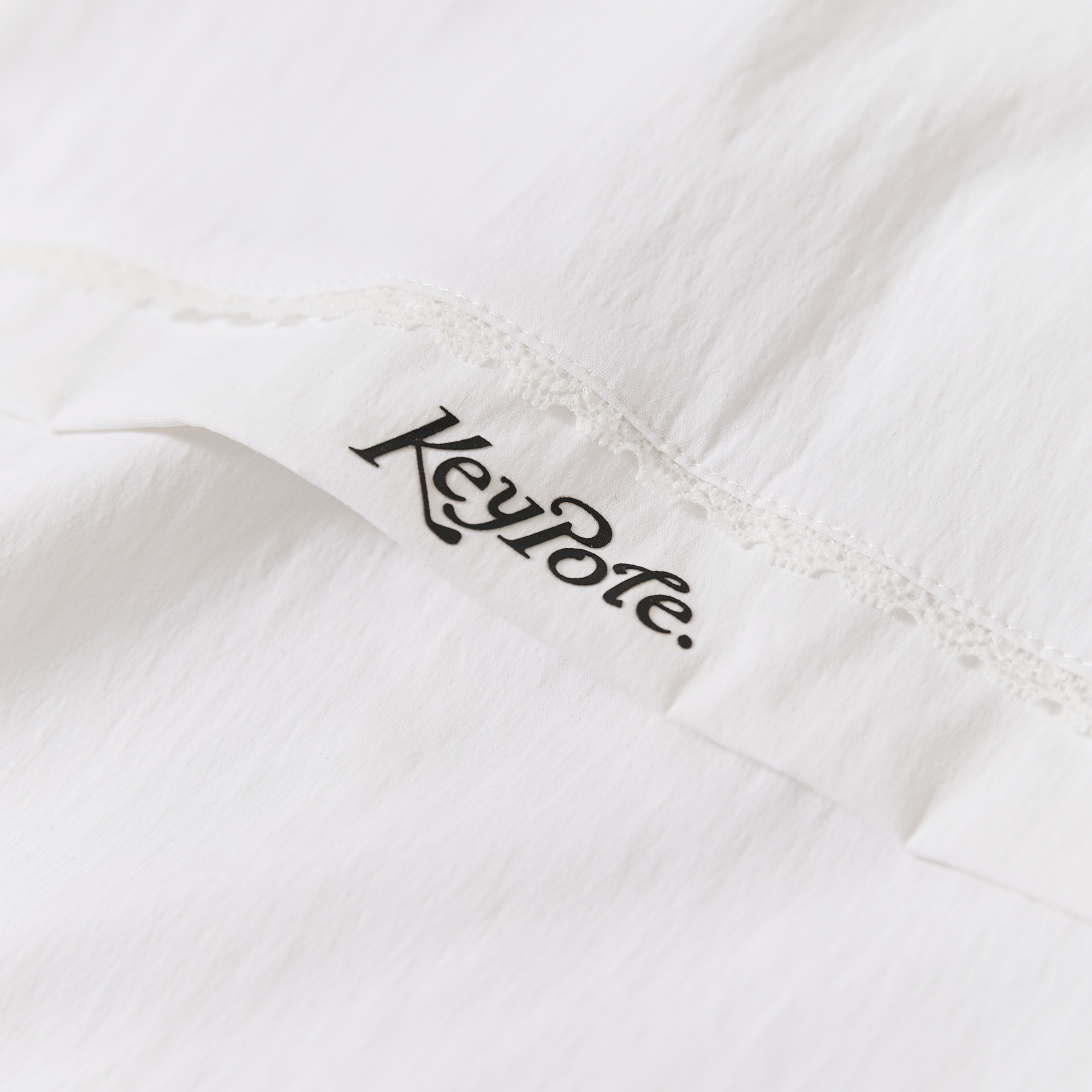 Keypote Women's Windbreaker Jacket - White - Erthe Golf