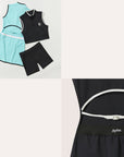 Keypote Black Sleeveless Dress - Erthe Golf