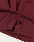 Keypote Women's Pleated Skort - Burgundy - Erthe Golf