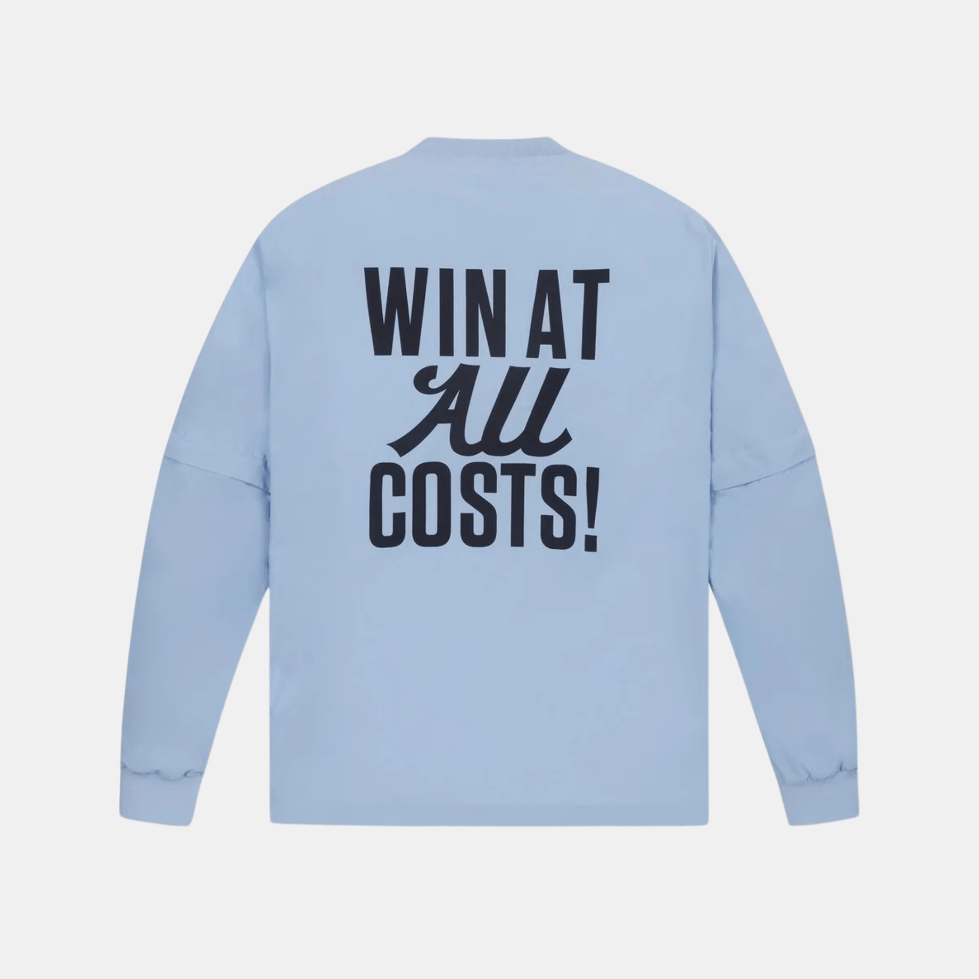 WAAC Detachable Sleeve Pullover Blue - Erthe Golf