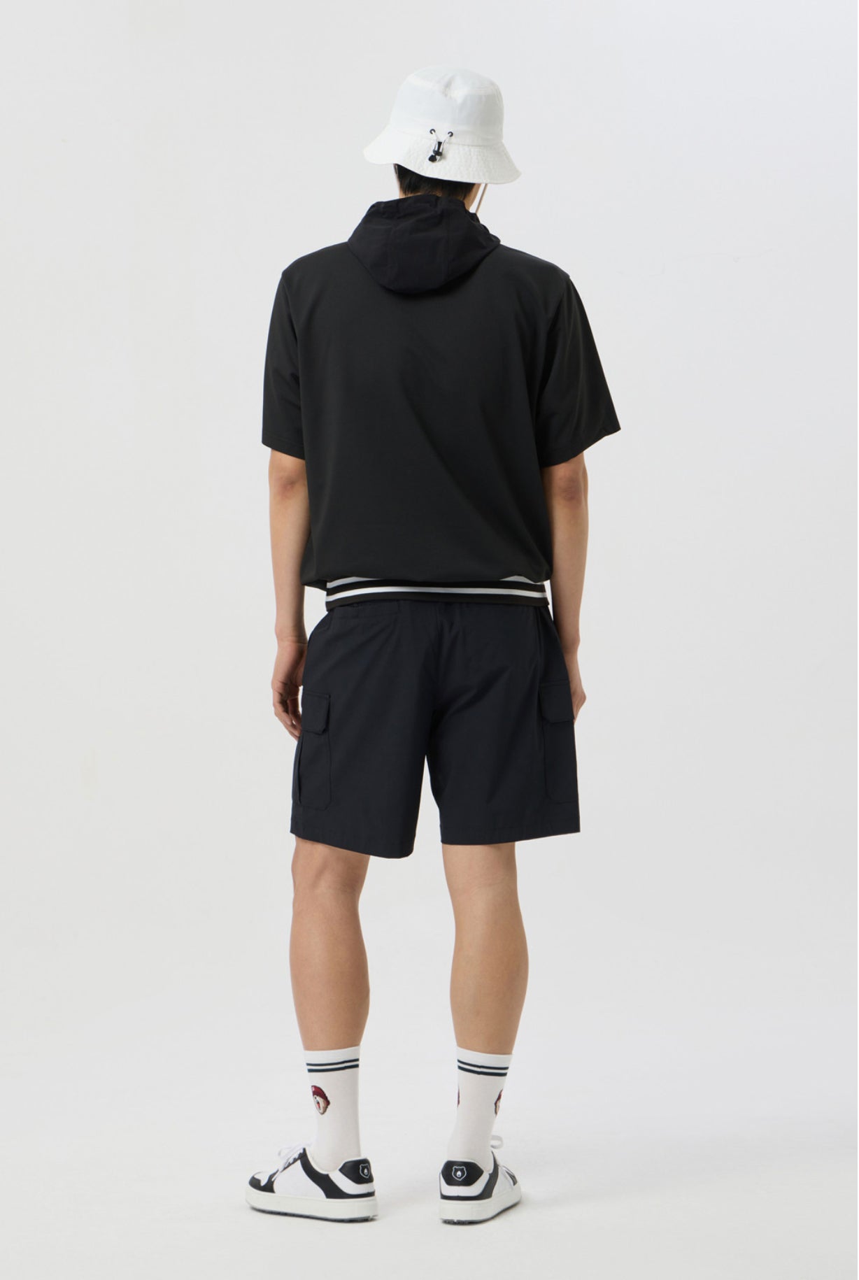 Golden Bear Cargo Pocket Shorts Black - Erthe Golf