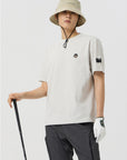 Golden Bear Unisex Essential Color T-shirt - Beige - Erthe Golf