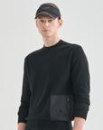 Lanvin Blanc Wool Pocket Top - Erthe Golf