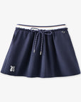 Keypote Navy Blue Drawstring Midi Skort - Erthe Golf