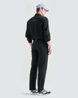 Men's Back Elastic Pants - Black - Erthe Golf