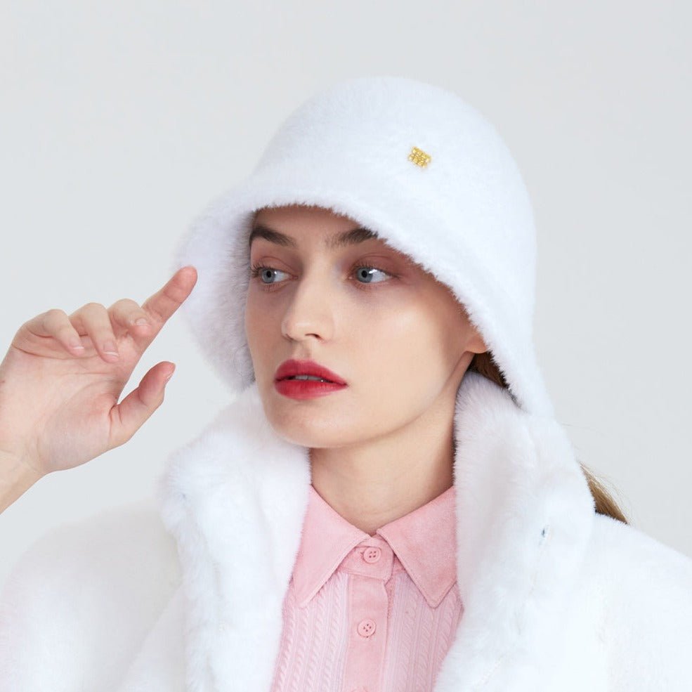 Cellty Golf Soft Fur Golf Bucket Hat - Erthe Golf