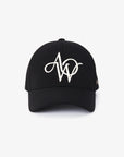 Unisex Embroidary Ball Cap - Black - Erthe Golf