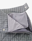 Women's Houndtooth Quilting Skirt - Gray - Erthe Golf