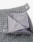 Women's Houndtooth Quilting Skirt - Gray - Erthe Golf