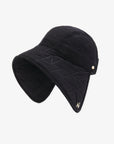 Women's Quilting Hat - Black - Erthe Golf