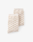Unisex Jaquard Middle Socks - Beige - Erthe Golf