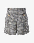 Women's Tweed Shorts - Navy - Erthe Golf