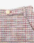 Women's Tweed Shorts - Pink - Erthe Golf