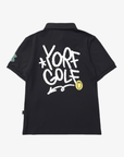 Yorf Golf Club Polo Black - Erthe Golf