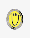 Yorf Golf Ball Marker Legacy Smile Yellow - Erthe Golf