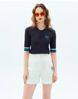 Cellty Sailor Collar Golf Knit - Erthe Golf
