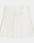 Cellty Golf White Swing Pleats Golf Skirt - Erthe Golf