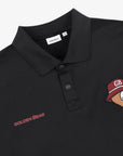 Golden Bear Men's Applique Polo - Black - Erthe Golf